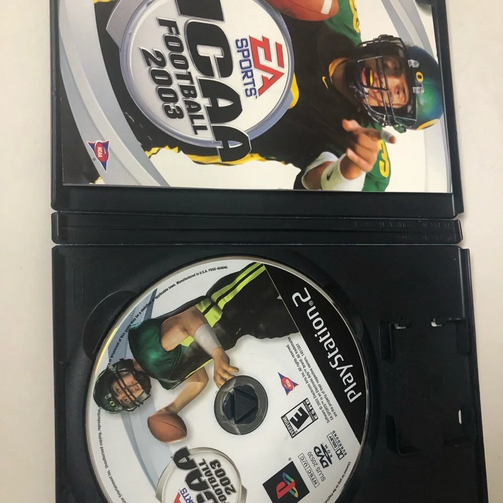 NCAA Football 2003‎ (Sony PlayStation 2, 2002) PS2 with Manual